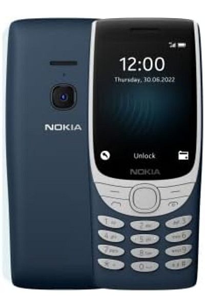 Nokia 8210 Feature Phone with 4G connectivity, large display, built-in MP3 player, wireless FM radio