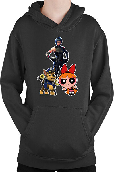 OEM Hanorac copii Fortnite Panter Cat Costume Skin Powerpuff Girls