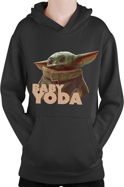 OEM Baby Yoda Small Star Wars Kids Sweatshirt