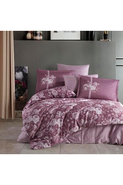 Pucioasa Lenjerie De Pat Satin Clasy King Size (Monica V1)
