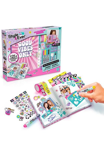 Canal Toys Style for Ever Secret Scrapbook - Good vibes only