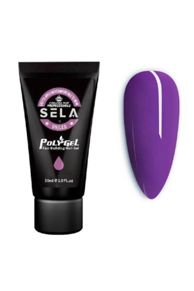 Total Pro Beauty Polygel pentru construcție rapidă 30 ml, Nr. 44 Mov