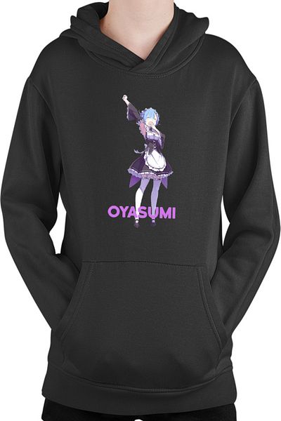 OEM Hanorac copii Re Zero REM Oyasumi Otaku Sp Maiden Tired