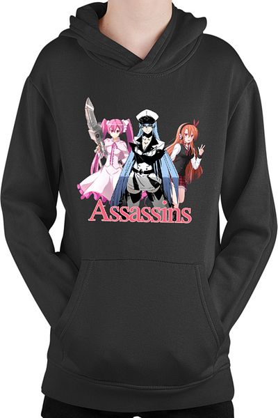 OEM Akame ga Kill Mine Esdeath Celsea Swordsman Assassin Anime Kids Hoodie