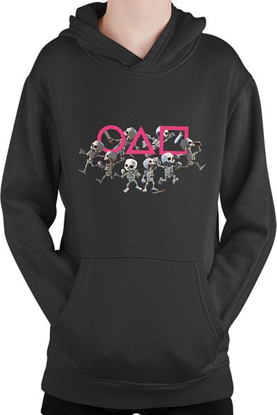 OEM Squid Game Skeletons Team Clash Royale Kids Hoodie