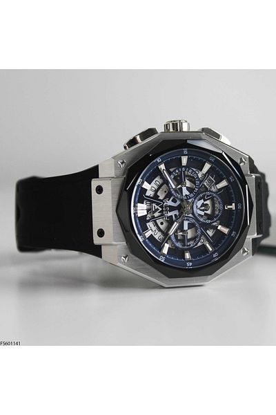 Fiesta Fs601141 Men's Wrist Watch with Silicone Band