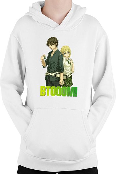 OEM Hanorac copii Btooom! Sakamoto Ryouta Himiko Lovers Game Crafting Bombs