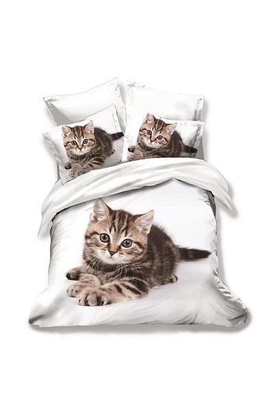Pucioasa Finet 3D Bed Linen - 6 Pieces (Fn3D44)