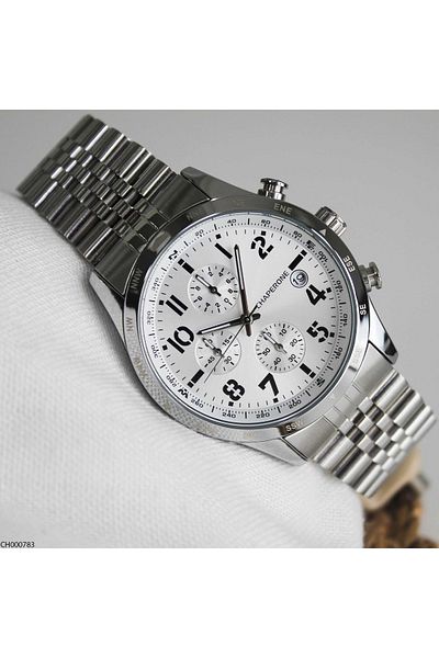 Chaperone Ch000783 Men's Wrist Watch with Steel Band