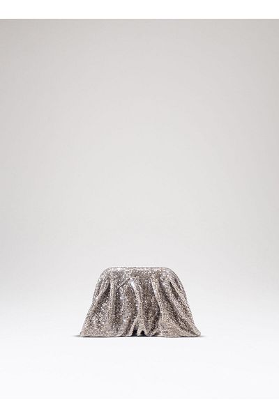 Benedetta Bruzziches Venus La Petite – Silver Crystal Bag