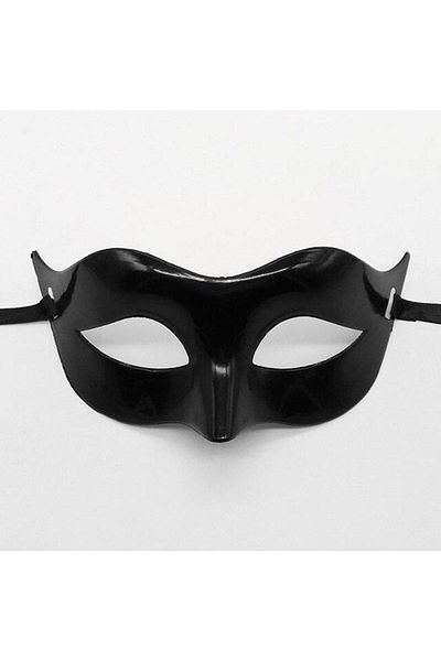 CONAHOME Black Color Masquerade Costume Party Venetian Ball Mask