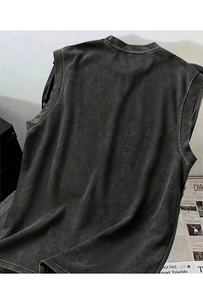 1blood Σειρά Rock Yıkamalı Guns N' Roses Unisex Εξατομικευμένο Μπλουζάκι