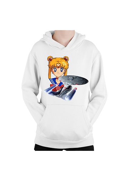 OEM Hanorac copii Star Trek Sailor Moon Enterprise Starship