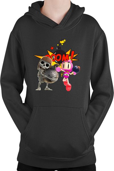 OEM Clash Royale Bomberman Skeleton Special Ability Kids Hoodie