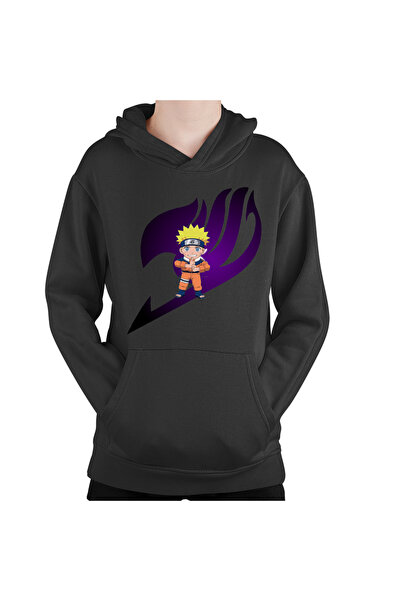 OEM Hanorac copii Fairy Tail Logo Emblem Naruto Chibi