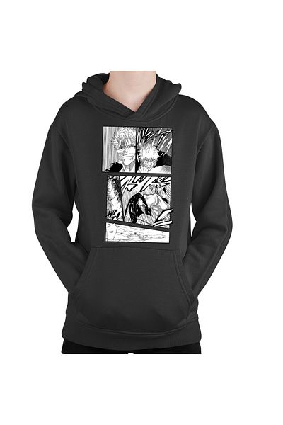 OEM Bleach Ichigo Manga Katana Attack Kids Hoodie