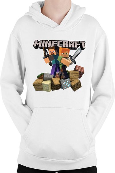 OEM Hanorac copii Minecraft Fight Loot Bow Sword Beginner Material