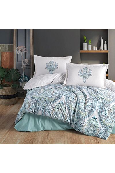 Pucioasa Ranforce Clasy King Size Bed Linen (Ruma)