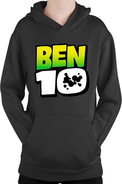 OEM Kids Hoodie Ben 10 Logo Cartoon American Animation Teen Comedy