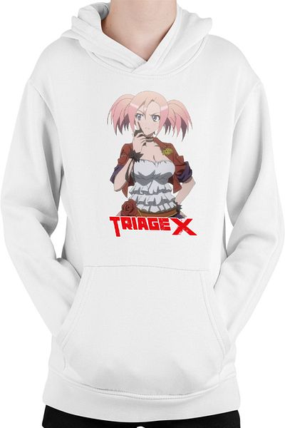OEM Triage X Nishida Oriha Twins Manga Kawaii Kids Hoodie