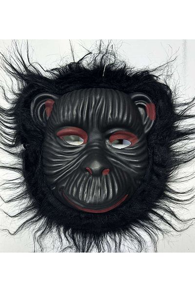 CONAHOME Orangutan Mask - Monkey Mask - Gorilla Mask Adult and Child Compatible Black Color Model 4