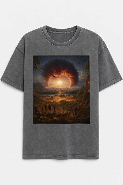 1blood Πλυμένο T-Shirt