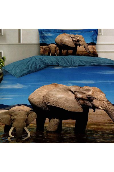 Pucioasa Finet 3D Single Bed Linen (F1P59)