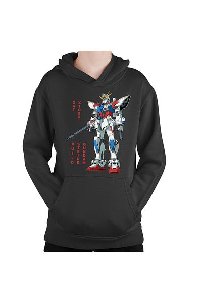 OEM Women's Build Fighters Robot Anime Monster Kids Hoodie