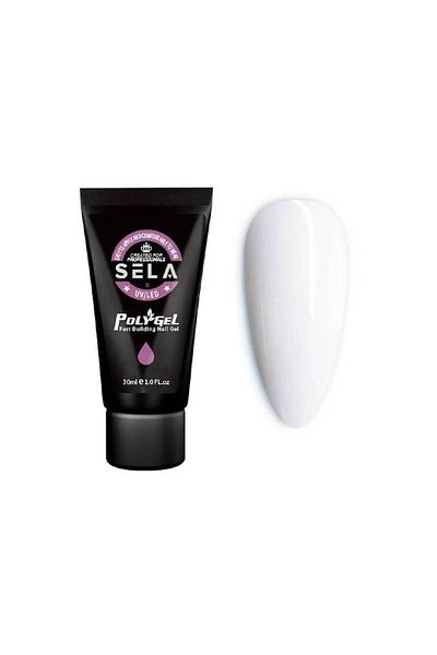 Total Pro Beauty Unghii cu fixare rapidă Polygel 30 ml, nr. 02 Alb
