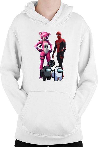 OEM Hanorac copii Fortnite Pink Rabbit Skin Easter Event Spiderman Cool