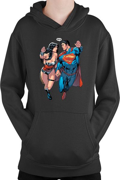 OEM Kids' sweatshirt Wonder Woman Superman Lovers Superpowers American Heroes