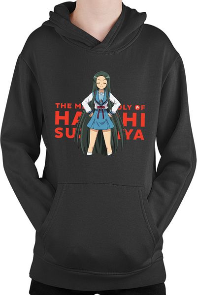 OEM Hanorac copii Haruhi Suzumiya Tsuruya Light Novel Slice of Life Duplo