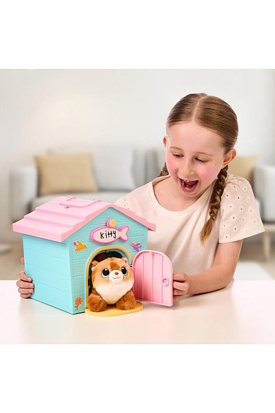 Moose Toys Little Live Pets My Kitty's Home Mini Playset - ( 1 Random Kitten )