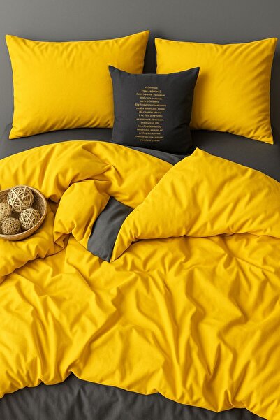 Sheri Home YENİ 100% Yıkanmış Pamuk Tek Kişilik Nevresim Seti(Yorgan Kılıfı+1...