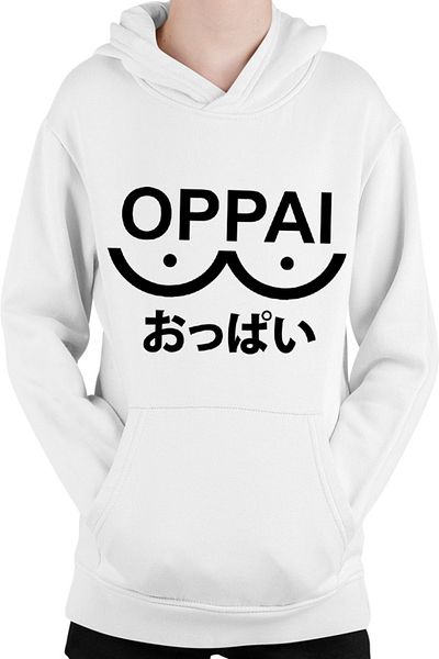 OEM Hanorac copii One-Punch Man Oppai Saitama Meme Logo