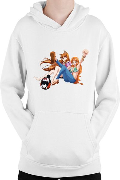 OEM Spice and Wolf Holo One Piece Kuroko no Basket Kids Hoodie