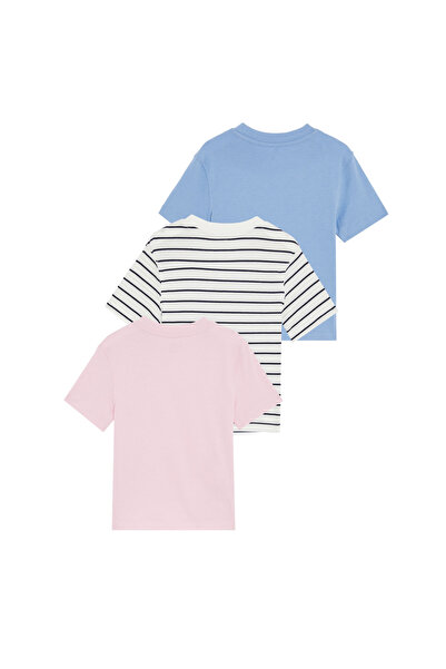 Marks & Spencer 3'lü Pamuklu Baskılı T-shirt (2-8 Yaş)