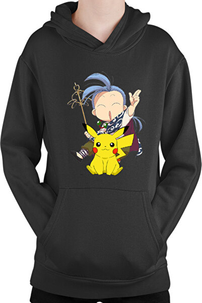 OEM Hanorac copii Fushigi Yuugi Chichiri Chibi Pokemon Pikachu Monk