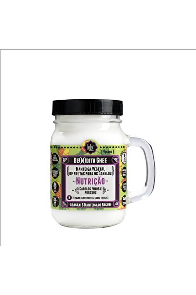 Lola Cosmetics Μάσκα μαλλιών εντατικής θρέψης με ανανά και βούτυρο καριτέ Bemdita Ghee Lola Cosmetics, 350 γρ.