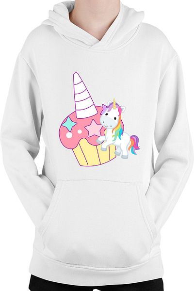 OEM Unicorn Squad Muffin Colorful Luck Kids Hoodie