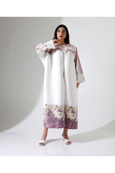 Fi'l Arz Fashion عباية طويلة مقاس كبير
