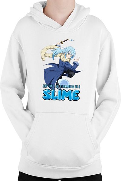 OEM TenSura Slime Isekai Rinmuru OP Overpower Strong Kids Hoodie
