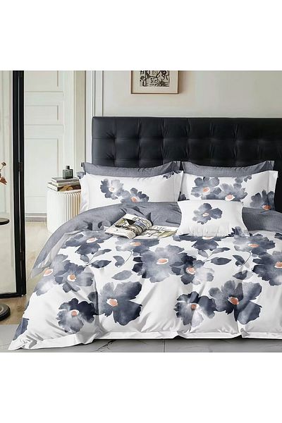 Pucioasa Printed Percale Bed Linen (Prc92) - One Person