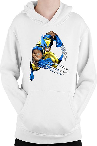 OEM Wolverine Claws Experiment Muscles Wolf Kids Hoodie