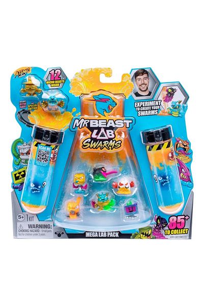 Moose Toys MRBEAST LAB SWARMS S2 MEGA LAB 12PK AST 3