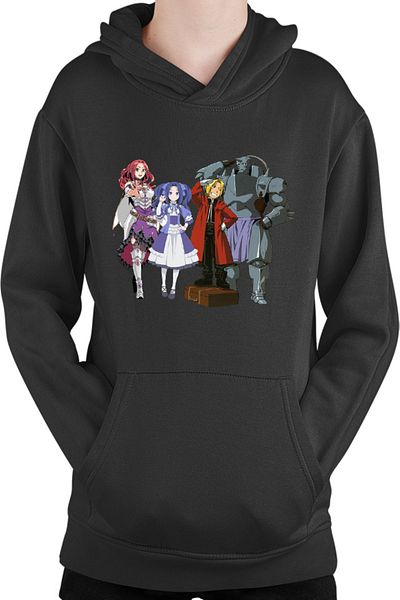 OEM Hanorac copii Rising of the Shield Hero Malty Melty Sisters Elric Brothers Full Metal