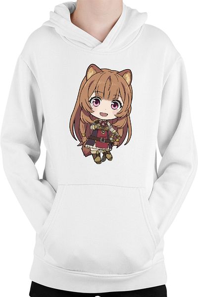OEM Hanorac copii Rising of the Shield Hero Raphtalia Furry Best Waifu Animeuri