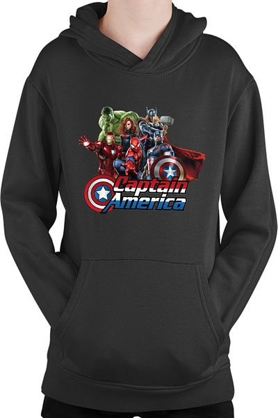 OEM Children's hoodie Captain America Hulk Iron Man Catgirl Marvel DC Comics