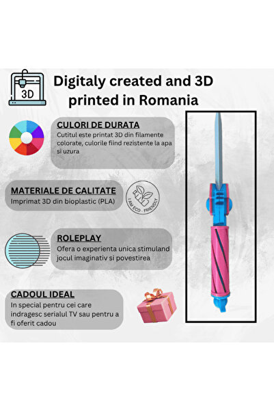 Lulu's Prints Cutit Hide and Seek, insiprat din Squid Game 3 - Jocul Calamarului, plastic, printat 3D