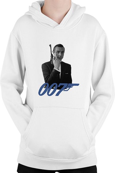 OEM Hanorac copii James Bond 007 Logo Vintage Old Movie Alpha